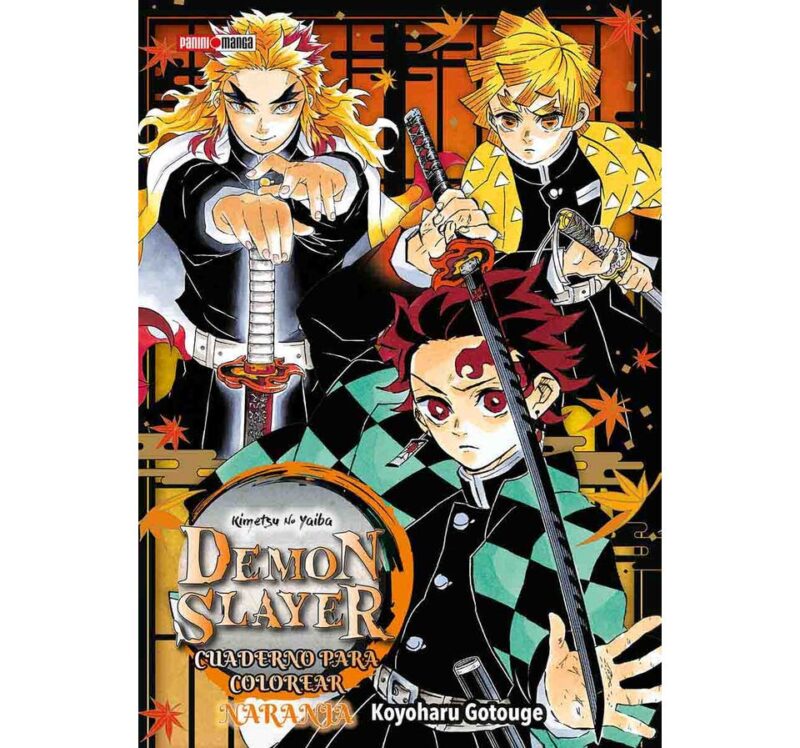 DEMON SLAYER CUADERNO PARA COLOREAR 3