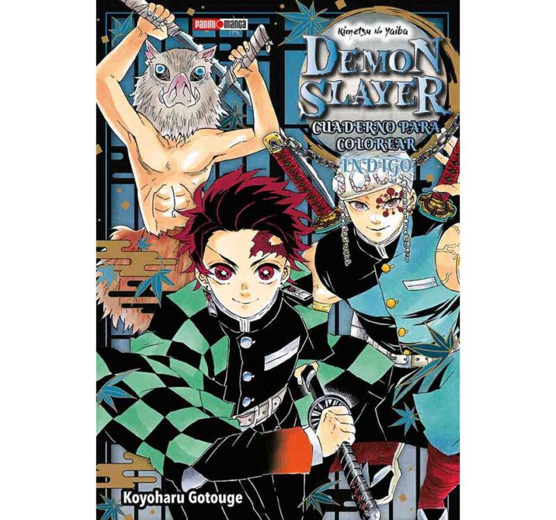 DEMON SLAYER CUADERNO PARA COLOREAR 4